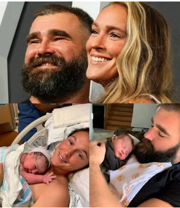 BABY GIRL NO.4  OMG ! Proud parents Jason and Kylie Kelce have officially welcomed their fourth daughter in Philadelphia, sharing adorable first photos of her and revealing her unique name.