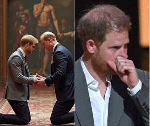 Congratulations as the Prince apologize “I was wrong, please forgive me, brother,” Prince Harry says as he returns to England alone after five years apart, kneeling at William’s feet in repentance. Harry is then granted a new title… full story 