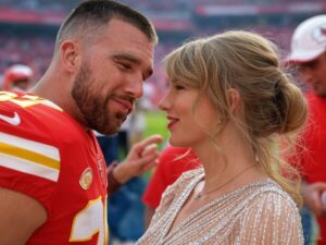 Taylor Swift, the globally acclaimed singer-songwriter, and Travis Kelce, the star tight end for the Kansas City Chiefs, have formed a high-profile relationship that has captivated both the entertainment and sports worlds. Their union has not only drawn significant media attention but has also influenced various aspects of popular culture and the sports industry...Full details 