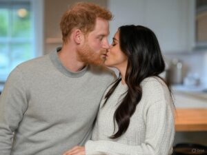 Breaking News : Meghan Markle and Prince harry having sex In the kitchen while getting ready for the show See More photos...