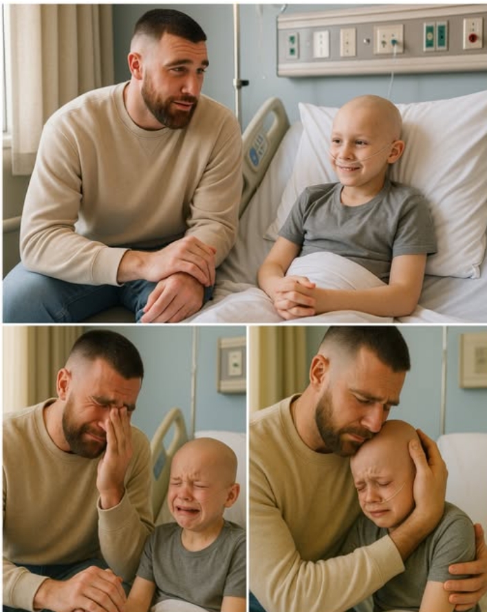 NFL Star Travis Kelce Grants Final Wish of 11-Year-Old with Terminal Brain Tumor — What He Did Next Moved an Entire Hospital to Tears...See More