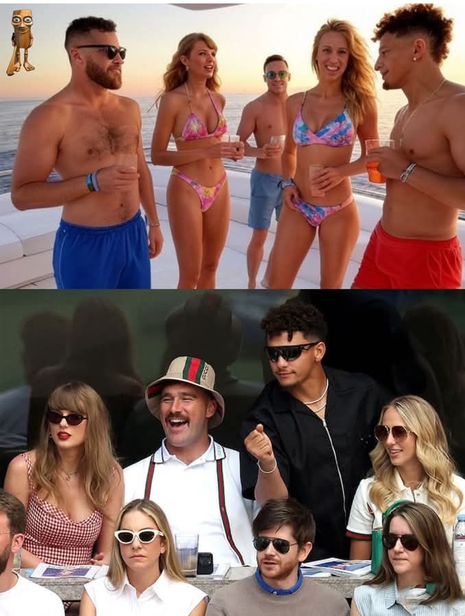 "Inside Travis Kelce and Taylor Swift’s Luxe Yacht Escape with Patrick and Brittany Mahomes: Exclusive Details and Stunning Photos from Their Glamorous Double Date"...See More