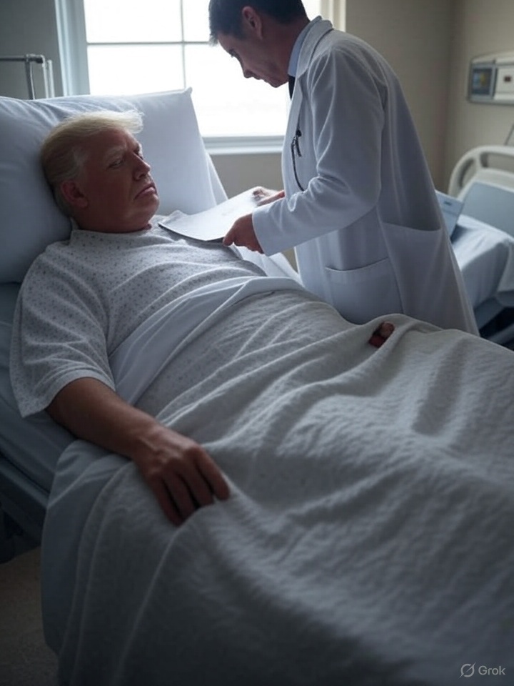 Donald Trump Faces Major Health Battle: A Nation Watches and Waits.
Washington, D.C.  Former President Donald J. Trump, a figure who has long dominated the American political stage, is now confronting one of the most difficult challenges of his life — a serious and undisclosed illness that has placed him squarely in the center of national concern...See More