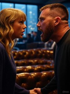 Tension at the Top: Travis Kelce and Taylor Swift in Heated Argument After He Allegedly Catches Her With Patrick Mahomes...More details