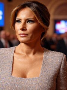 Melania’s Half-Necked Dress Sets Off Fashion Frenzy and Political Backlash...See More