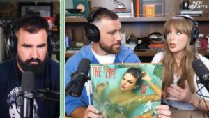 Taylor Swift Opens Up About Relationship and New Album During Travis Kelce Podcast Appearance...Full Details