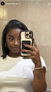Simone Biles’ Polka Dot Nails Are the Fun Fall Trend Everyone’s...See More