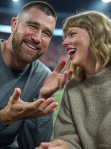 Travis Kelce Jokes Taylor Swift Works Harder on Stage Than He Does on the Field...See More
