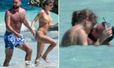 Breaking News: Travis kelce and Taylor Swift have Kansas City buzzing as they share steamy beach kiss during PDA-filled Bahamas getaway just weeks after the Superbowl 59 loss...See More