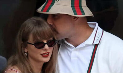 Cutest moments of Taylor Swift and Travis Kelce packing on the PDA...See More