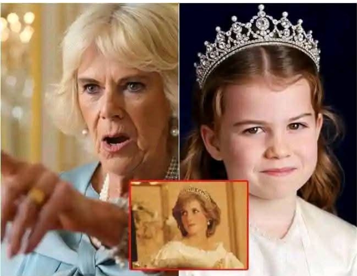 Minutes Ago: Queen Camilla Reportedly Reacts Strongly to Princess Charlotte Wearing Princess Diana’s Tiara — 'Remove It at Once or I Will…'"See More