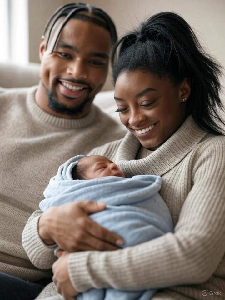 Amazing Simone Biles and Jonathan Owens Welcome Their First Child: A Joyous New Chapter... Full story